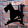 Scottie / Scottish Terrier Wall Bracket